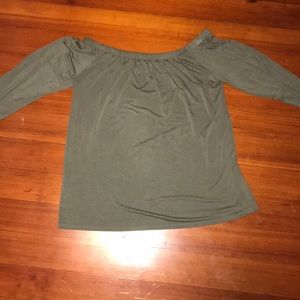 Off The Shoulder Hollister Top